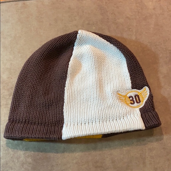 100% Cotton Men's Varsity Multi Color Winter Hat - Picture 2 of 5
